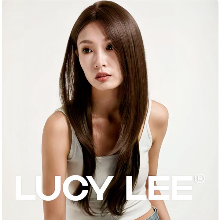 LUCYLEE【免修剪-东方瑞秋】精修冷棕假发头套大头围假发推荐南湘