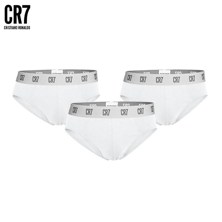 CR7正品男士内裤棉透气舒适三角内裤男3条装8100-66-100