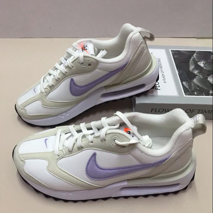 NIKE耐克Air Max Dawn女款低帮米白色减震休闲跑步运动鞋官方正品