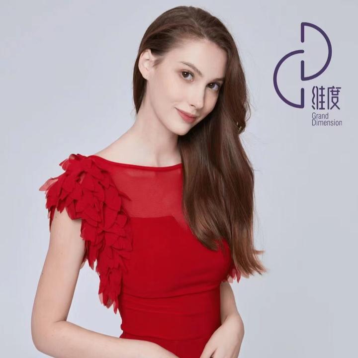 【维度舞服】Y196女士上衣摩登蹈服拉丁舞女式华尔兹短袖溯源好物