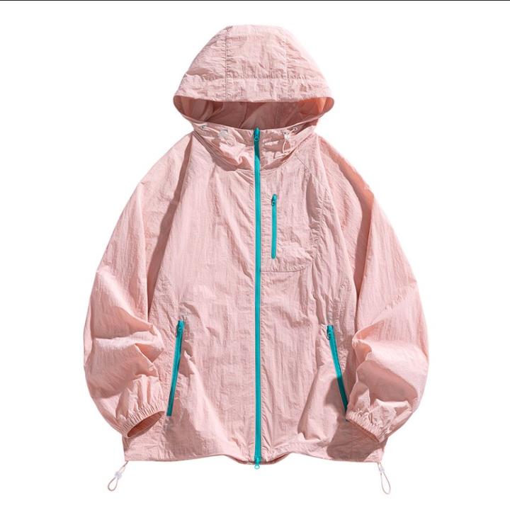 BAWEISA【upf50+】夏季新款时尚潮流防晒时尚休闲连帽透气情侣款