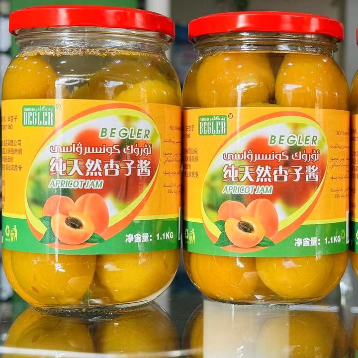 杏子罐头  1.1kg  新疆包邮