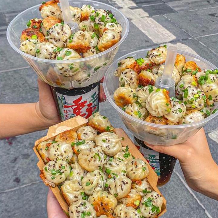 【顺丰包邮】50个1斤拇指生煎儿童早餐半成品即食速冻拇指生煎包