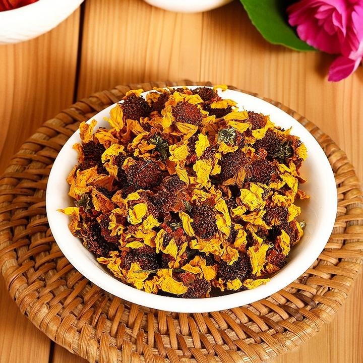 正宗天山雪菊昆仑山沙苑子雪菊菊花茶茶清香荷叶茶回甘