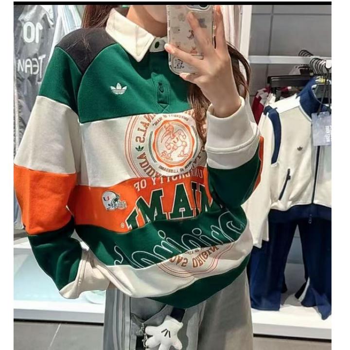 adidas 三叶草  秋季新款纯棉运动宽松卫衣套头衫 KF2329 X