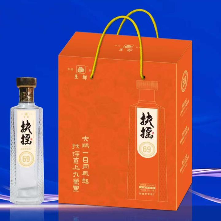 罗壹【玉都扶摇69】清香型白酒69%vol.750ml