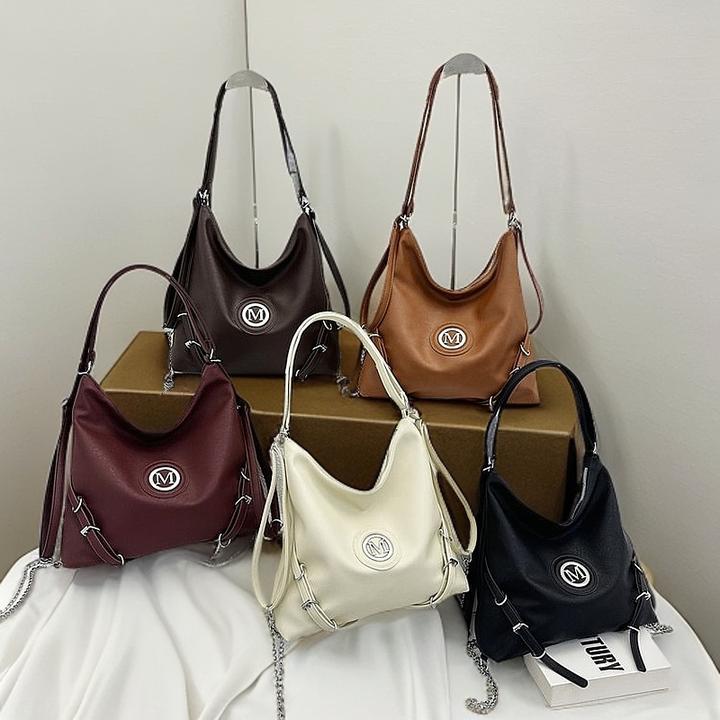 女包托特包网红时尚休闲百搭女士小众简约腋下单肩包双背大学生包