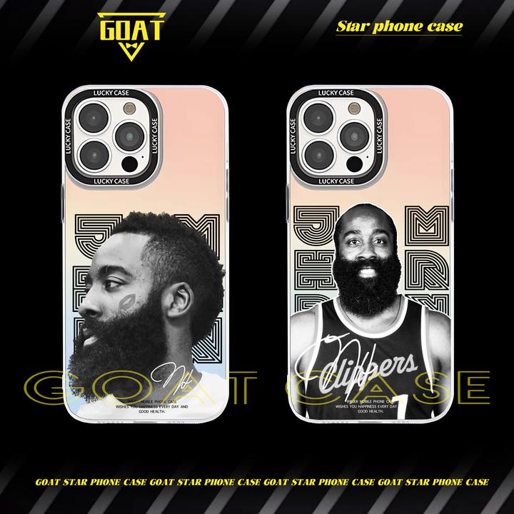 GOAT 镭射哈登 NBA球星防摔手机壳【适用于苹果华为OPPO小米VIVO】