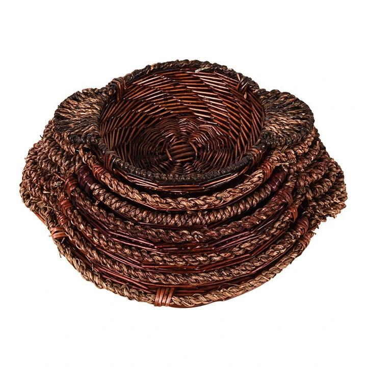 防烫双耳黑色砂锅粗陶防烫手工家用商用陶瓷餐具煲仔篮隔热复古