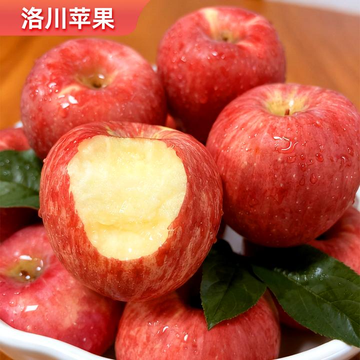 【满城红】陕西洛川红富士苹果5斤单果170g+
