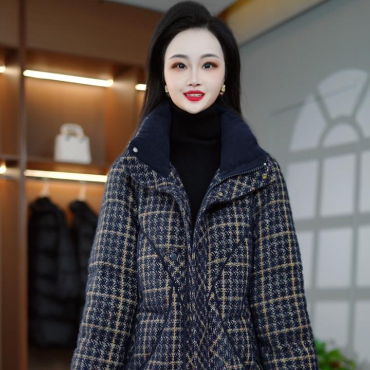 爆款时尚气质减龄保暖百搭设计感羽绒服M-3XL