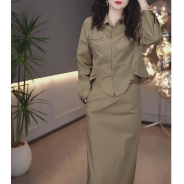 2025春季新款时尚女装爆款轻熟搭配网红洋气休闲两件套9IA