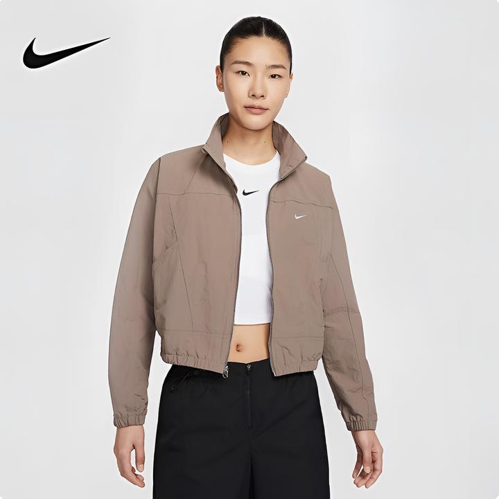 NIKE/耐克女子春季户外防晒拒水运动休闲立领夹克外套HJ1000-233