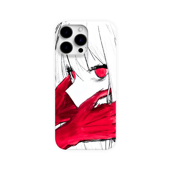 红瞳少女适用苹果手机壳16promax小众15个性14创意13卡通12个性11