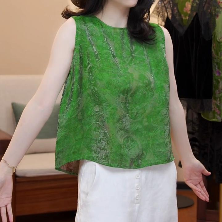 2025夏季休闲百搭时尚韩版新款气质显瘦背心LK2503883