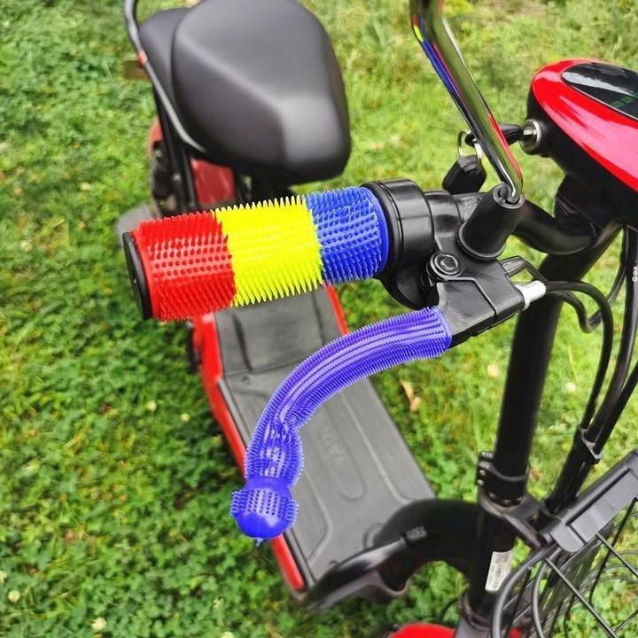 通用摩托车电动车手把套吸汗防滑橡胶套踏板车改装油门把胶