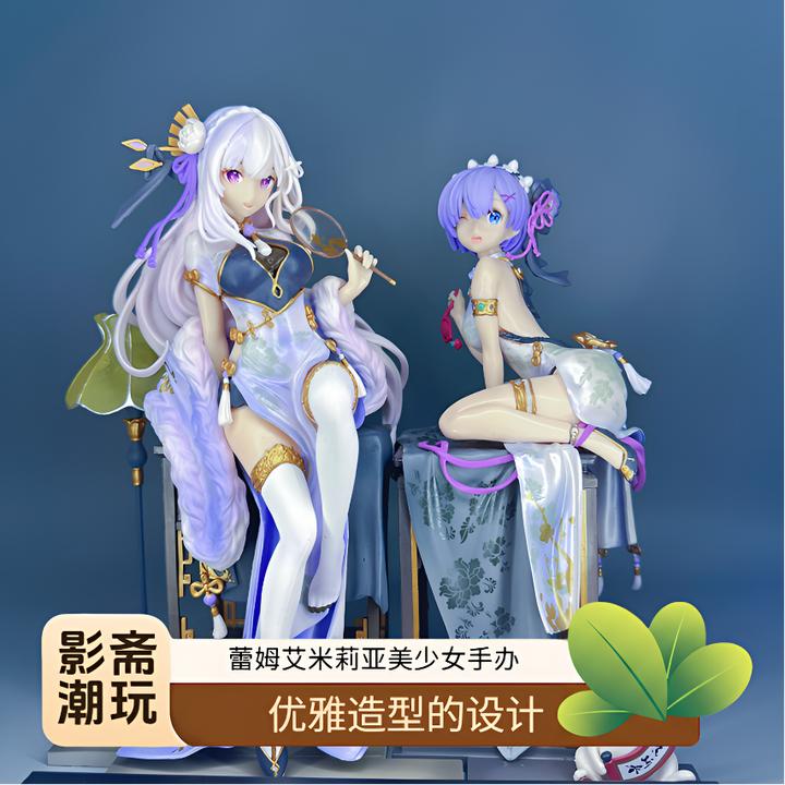从零开始的异世界手办蕾姆手办艾米莉亚手办优质二次元美少女手办