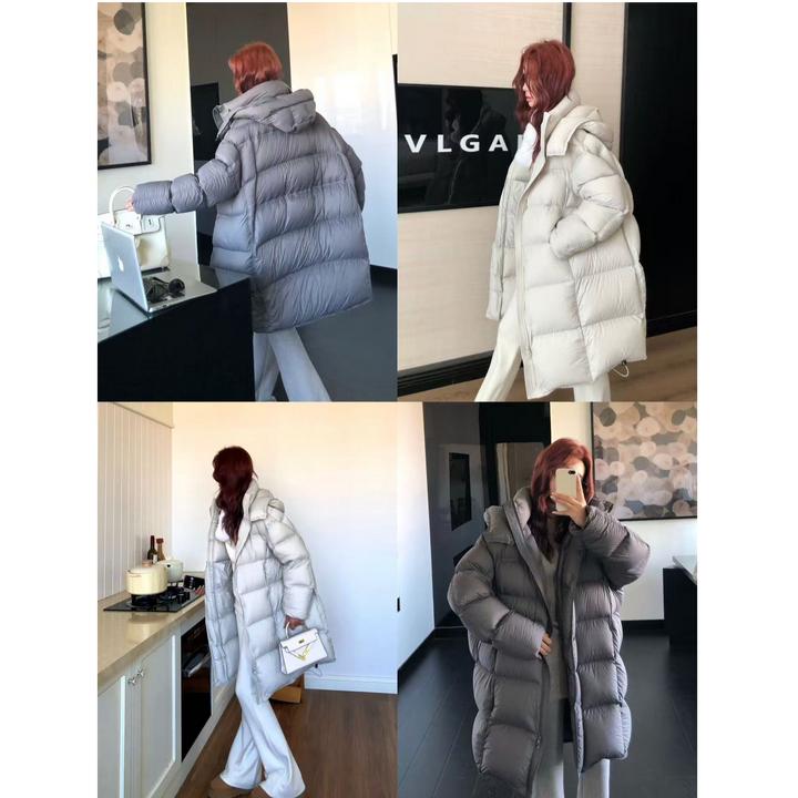 婉君【95大被子】新国标95白鸭绒95绒子安心绒羽绒外套LWJ25D4C4319