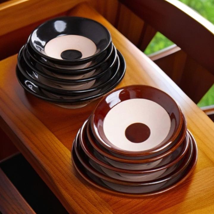 复古摔酒碗火锅蘸料碗家用醋碟