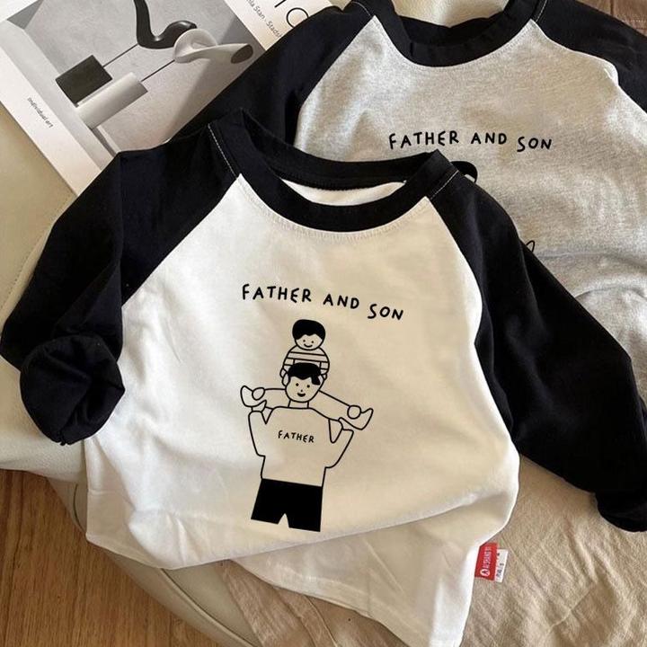 纯棉儿童长袖T恤男女童韩版打底衫小童宝宝春秋韩系上衣潮酷童装