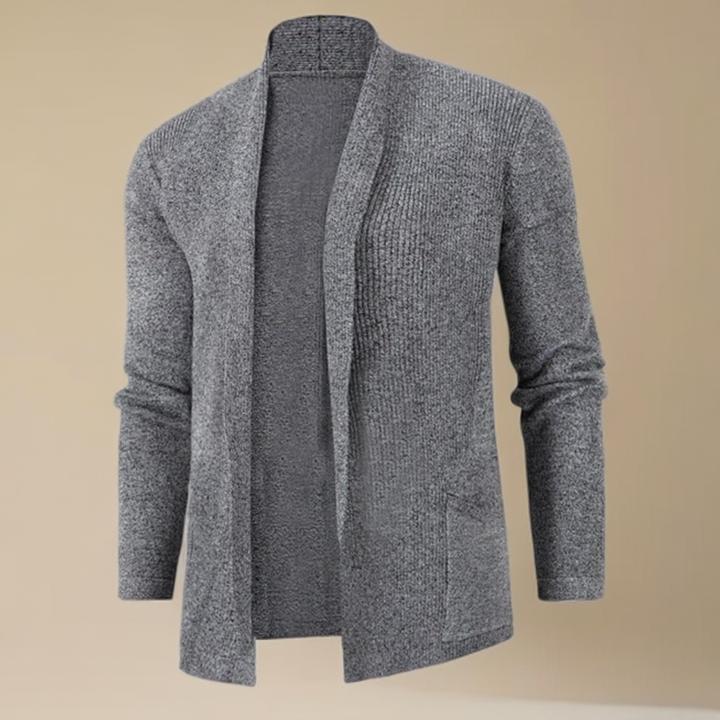 宽松休闲长袖韩版开衫男士短款秋冬新款外穿百搭时尚针织衫毛衣