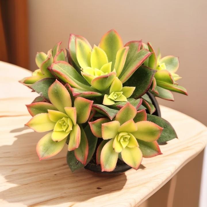 艳日辉多头群生法师多肉植物室内桌面组合盆栽美观好养