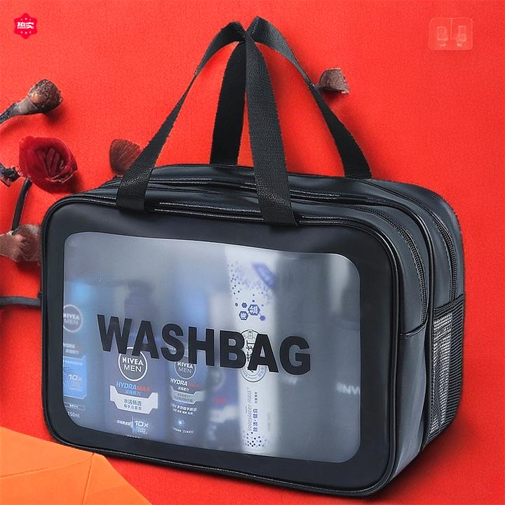 2025新款洗漱包女化妆品包男士出差旅行洗护用品收纳包游泳洗澡包