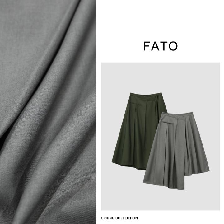 【郑买买】不规则西装百褶裙百搭打底裙子高腰百褶裙 HH40226Q5