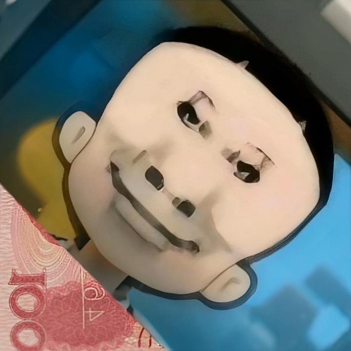 整蛊百元书签大头儿子表情包恶搞搞怪搞笑人民币卡通小众抽象标签