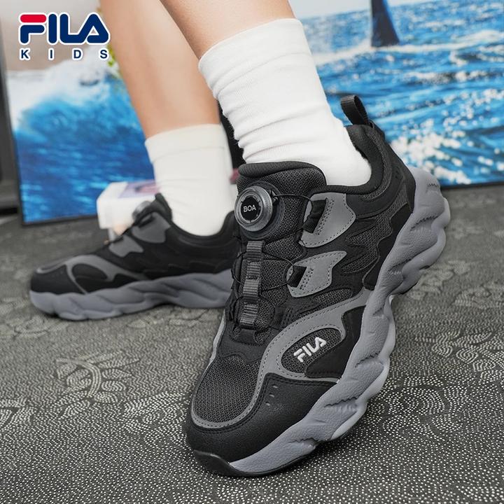 斐乐2025潮款儿童鞋秋季新款蕨草运动鞋大童休闲跑步鞋男童鞋韩系