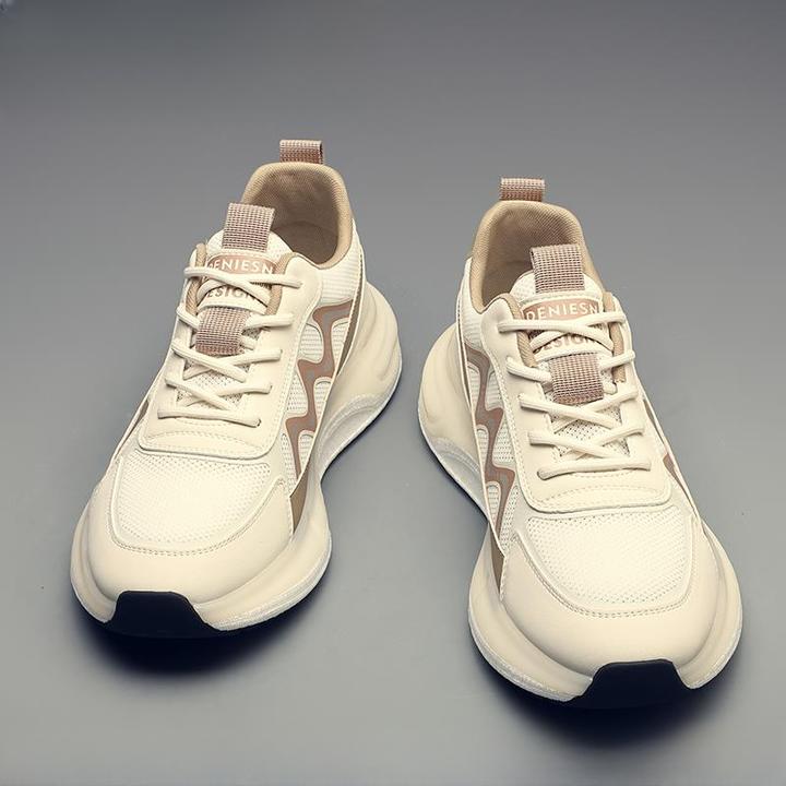 纪诗哲网面鞋子男秋季透气男鞋2025新款轻便男士休闲鞋运动鞋