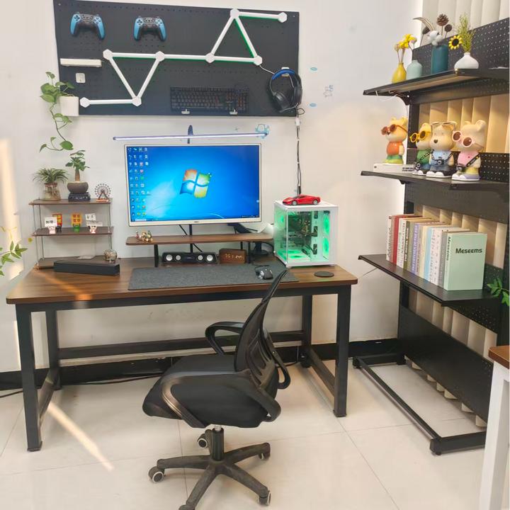 电脑桌加厚加固台式家用学习双人长方形桌子电竞桌书桌出租房家用