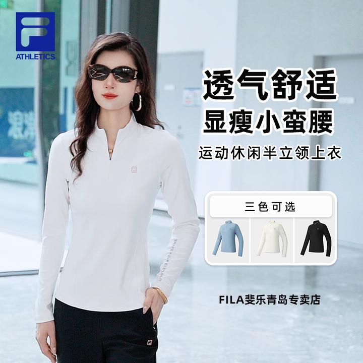 【流光风显瘦保暖】斐乐秋季新款女户外运动针织长袖衫A11W531201F