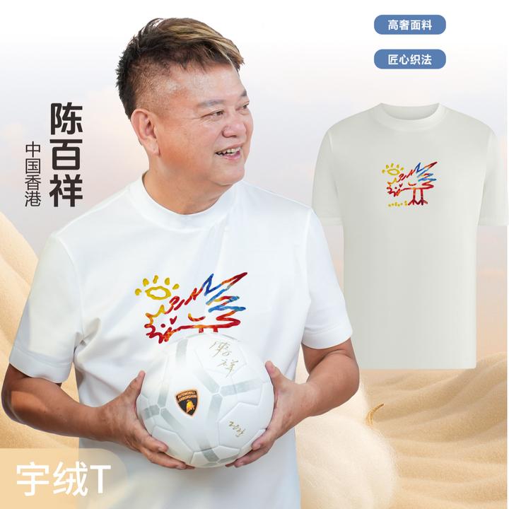 景一陈百祥叻哥设计小鸡啄米图神鸟凤凰图印花版宇绒T12523030