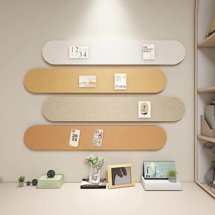 毛毡墙贴照片墙展示墙毛毡板留言板软木板组合相框墙面遮丑装饰板