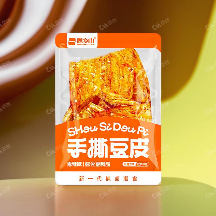 豆皮休闲零食零食思乡山手撕豆皮小吃麻辣辣片思乡山湖南特产香辣