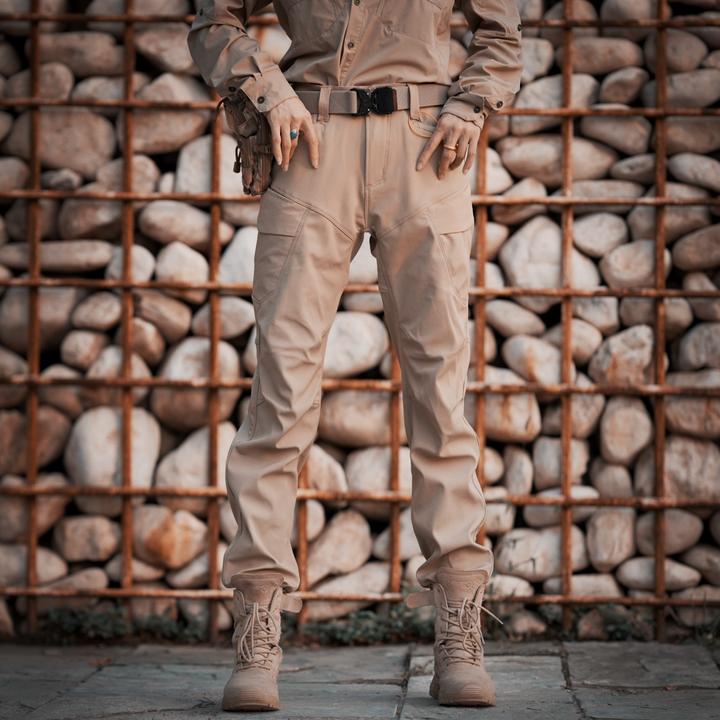 【木子户外】秋冬厚款情侣款通勤轻便潮流户外显瘦高腰修身休闲裤