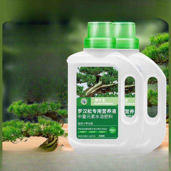 罗汉松营养液肥料专用肥家用植物盆景土水培养护叶面肥通用营养液