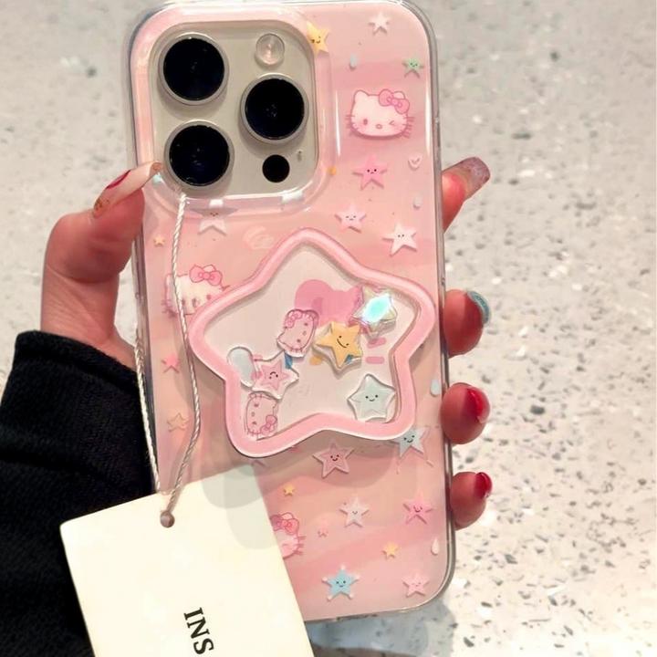 星星KT适用苹果华为vivo小米oppo女iphone15/16/14手机壳