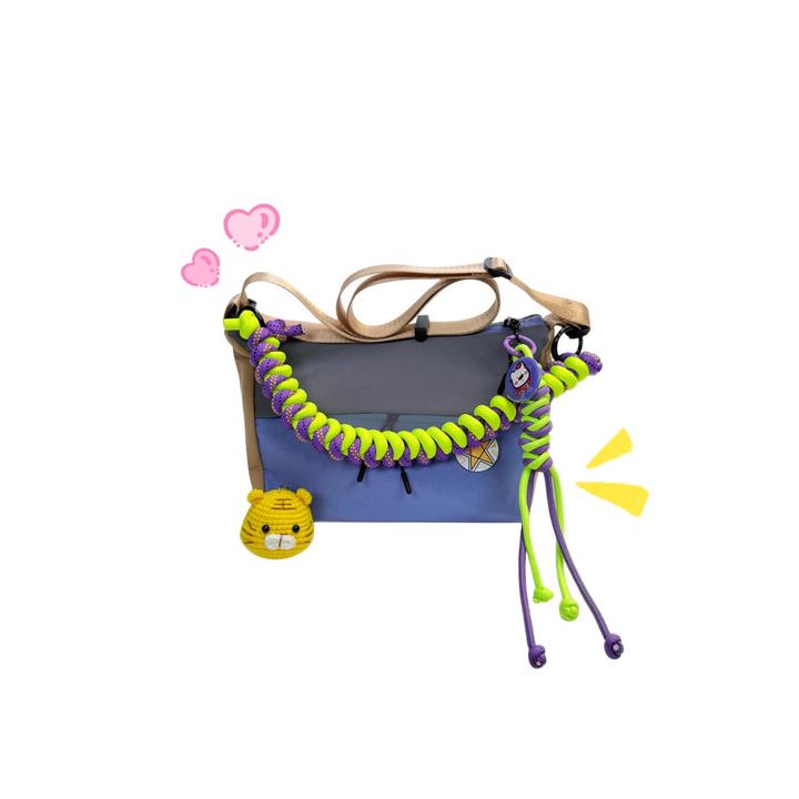 2025夏季新款两面背单肩斜挎信封通勤撞色上班通勤豹纹帆布包百搭