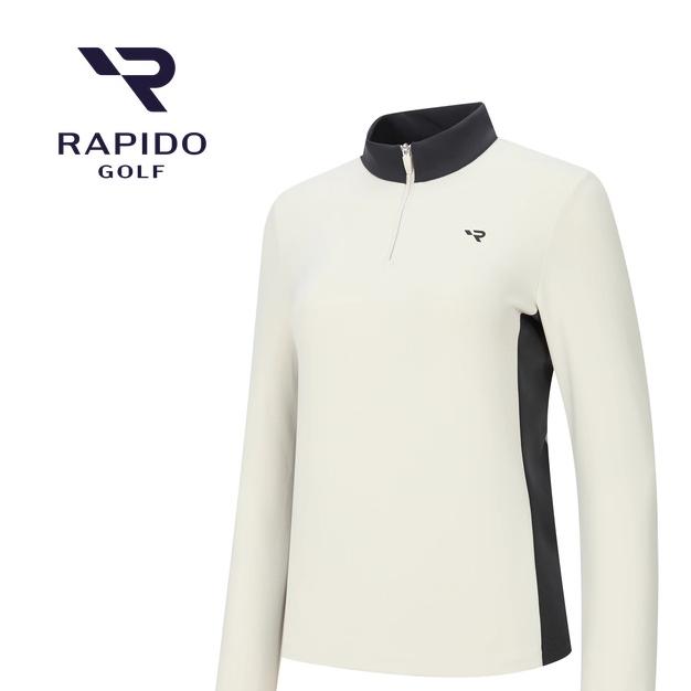 【新品】RAPIDO雳霹道25秋冬女GOLF系列休闲半拉链卫衣VP5X41P76