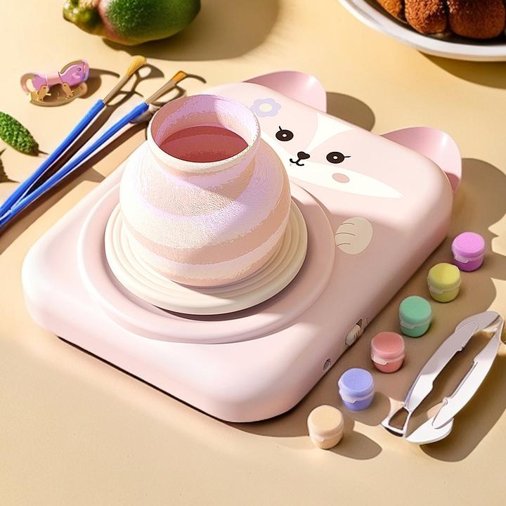 女孩子生日礼物8陶艺机儿童diy玩具益智3到6岁以上2025新款小学生