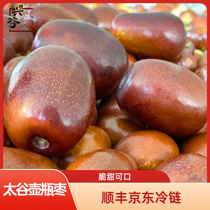 【顺丰京东冷链】太谷壶瓶枣鲜枣脆枣 一年只吃一个月 新鲜3斤/5斤
