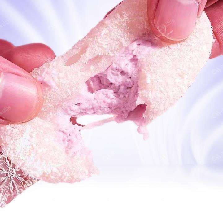 办公室芋泥牛奶泡芙宿舍解馋充饥饱腹雪媚娘热销2024乳酪球甜点