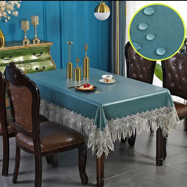 【防水防油防烫可机洗】圆形、椭圆形、长方形桌布、餐桌桌布茶几布