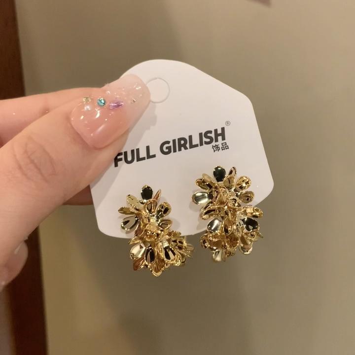 FULL GIRLISH耳环00937高级时尚造型新款轻奢耳饰