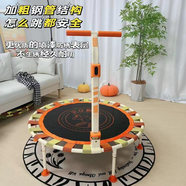 新   健力达儿童玩具折叠蹦床家用儿童室内跳跳床网红蹦床