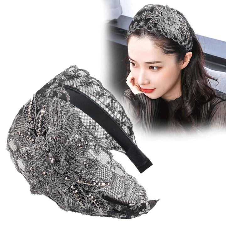 宽边发箍妈妈款优雅大气韩国压发圈女时尚发卡遮白发头饰发夹头箍