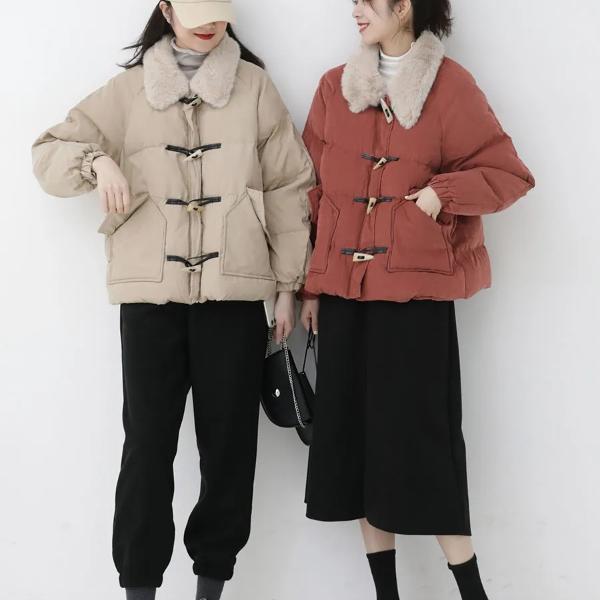 棉服女款大码200斤胖mm显瘦宽松秋冬季外套女装妈妈棉衣加厚棉袄