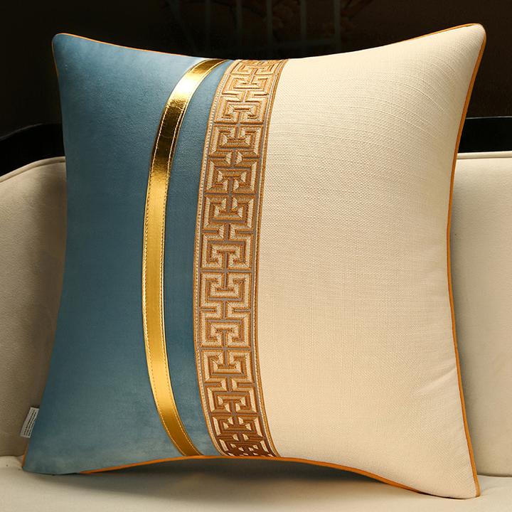 抱枕沙发客厅轻奢高级感办公室腰枕靠枕床头靠背垫新中式靠垫含芯